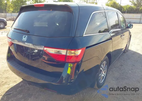 2012 Honda Odyssey Ex-L из США, поврежденный, VIN 5FNRL5H65CB063735